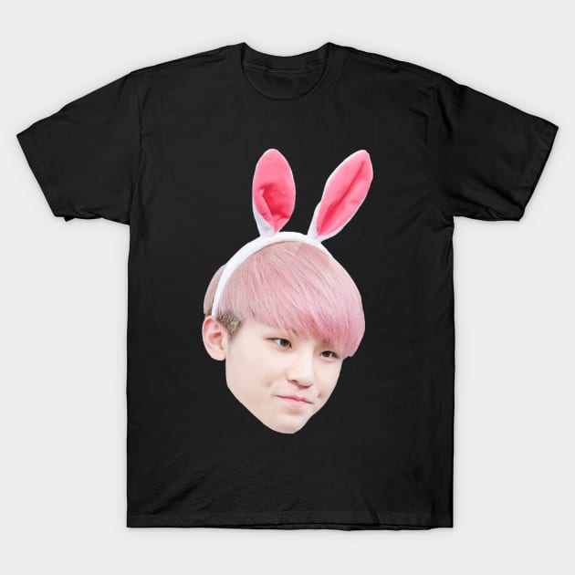 Woozi Bunny | Seventeen T-Shirt by ichigobunny